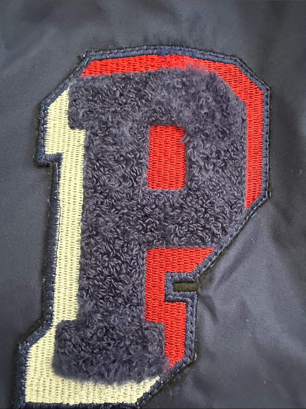 U.S. POLO ASSN.  BOYS Navy & Red Colorblock Hooded Puffer Jacket Size S (8) - Picture 7 of 16